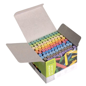 Κιμωλίες  Χρωματιστές   (Κουτί Των 100 Τεμ)