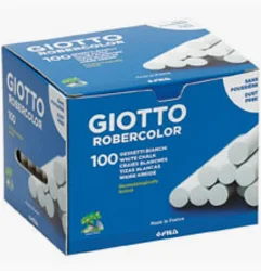 Κιμωλίες Άσπρες  (Κουτί Των 100 Τεμ)