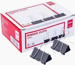Κλιπ Μεταλλικά 41 mm (Κουτί 10-12 Τμχ)