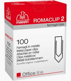Συνδετήρες Μεταλλικοί  Νο2 (Κουτί Των 100 Τμχ)
