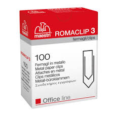 Συνδετήρες Μεταλλικοί   Νο3 (Κουτί Των 100 Τμχ)