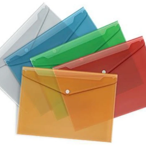 Φάκελος Πλαστικός Α4  Με Κουμπί