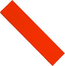 Γκοφρέ χαρτί  50cm x 2m Πορτοκαλί