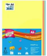 Χρωματιστά χαρτιά Α4 80 gr (Πακέτο 250 φύλλων)